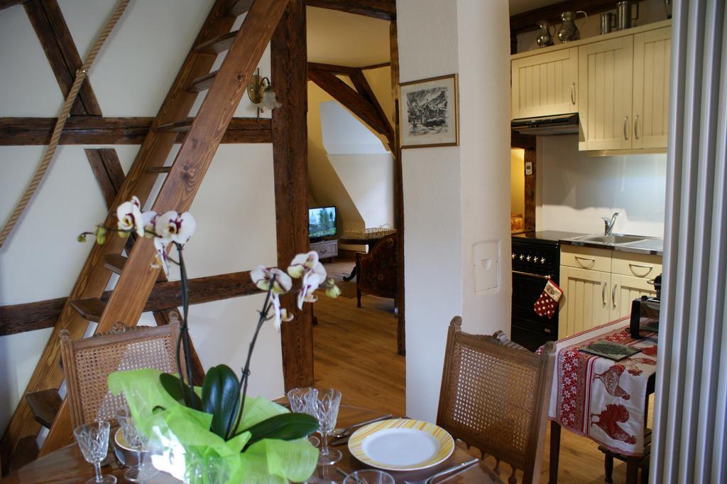 Gites Les Bains Riquewihr Quarto foto